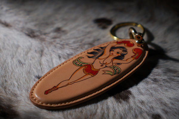 Boxing Queen Keychain-[Keychain-L-KE-08]